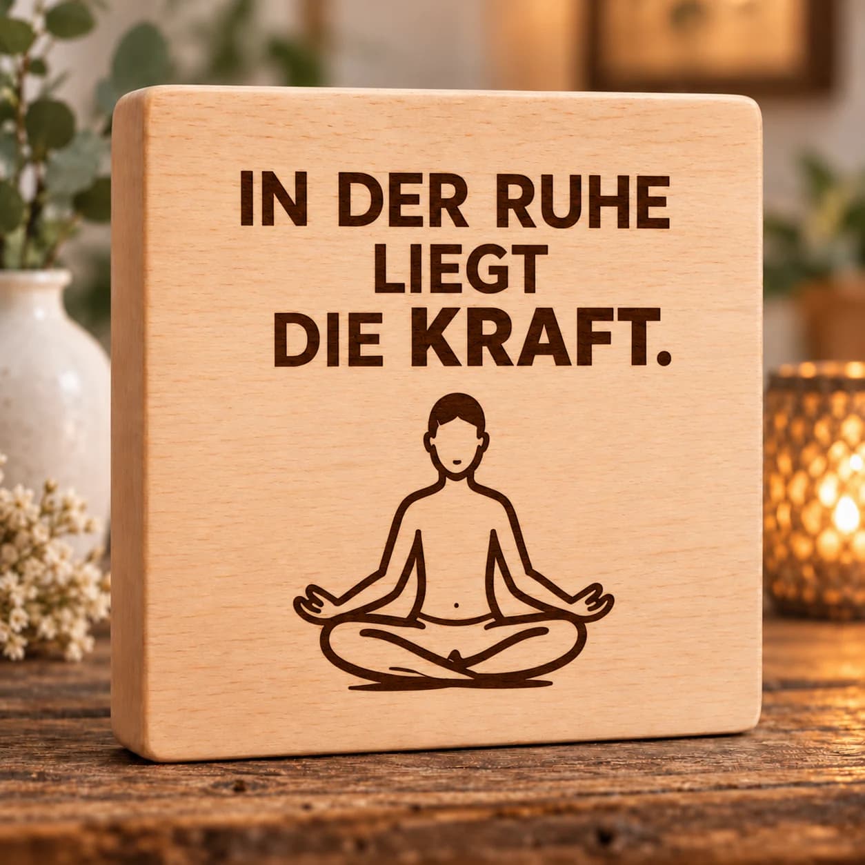Brandblock In der Ruhe liegt die Kraft