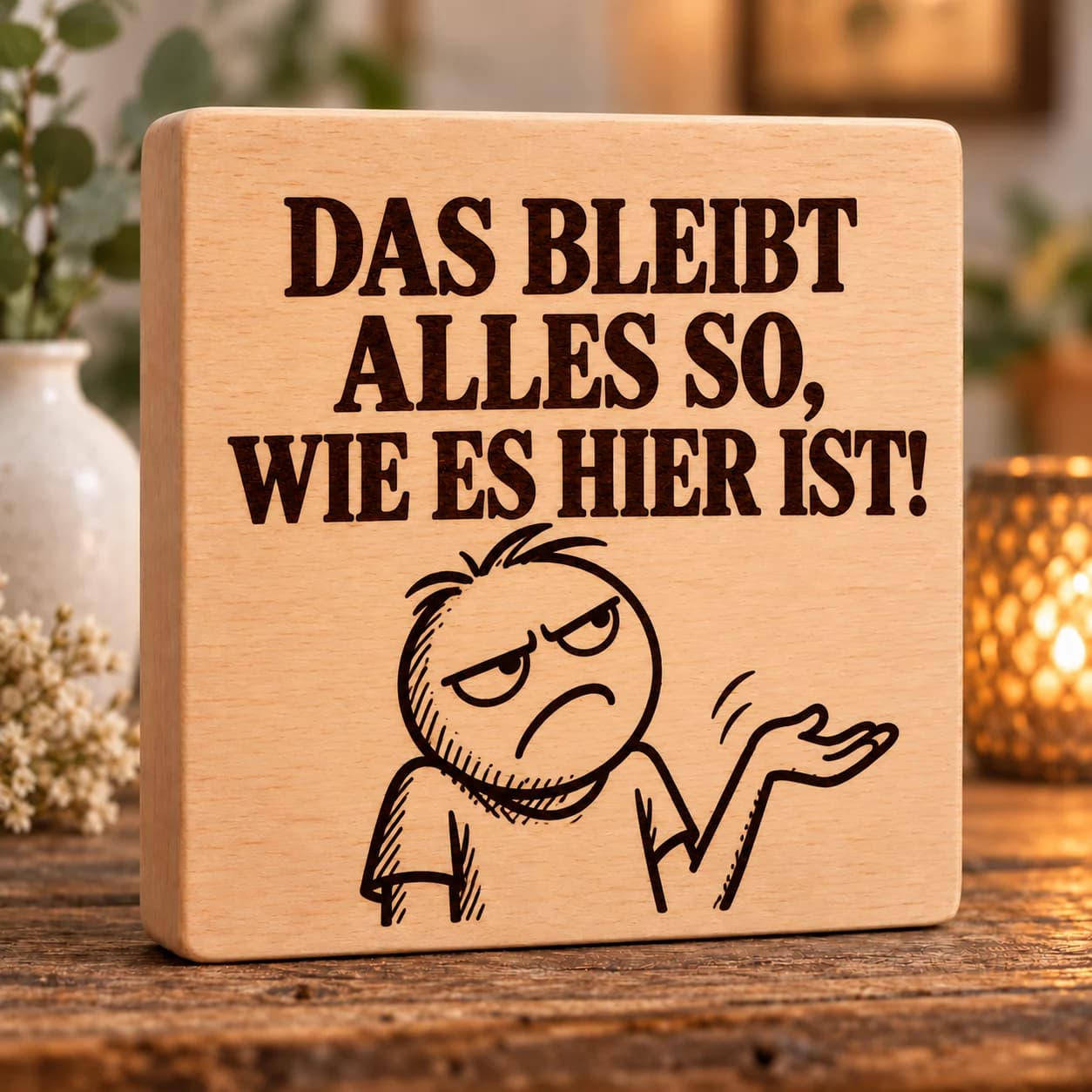 Brandblock Das bleibt alles so, wie es ist
