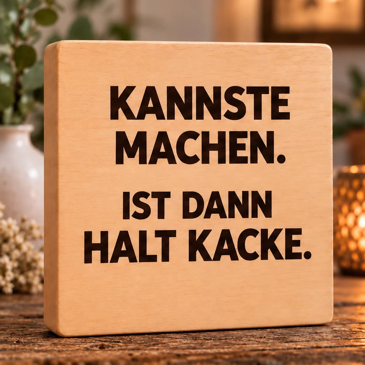 Brandblock Kannste machen. Ist dann halt kacke