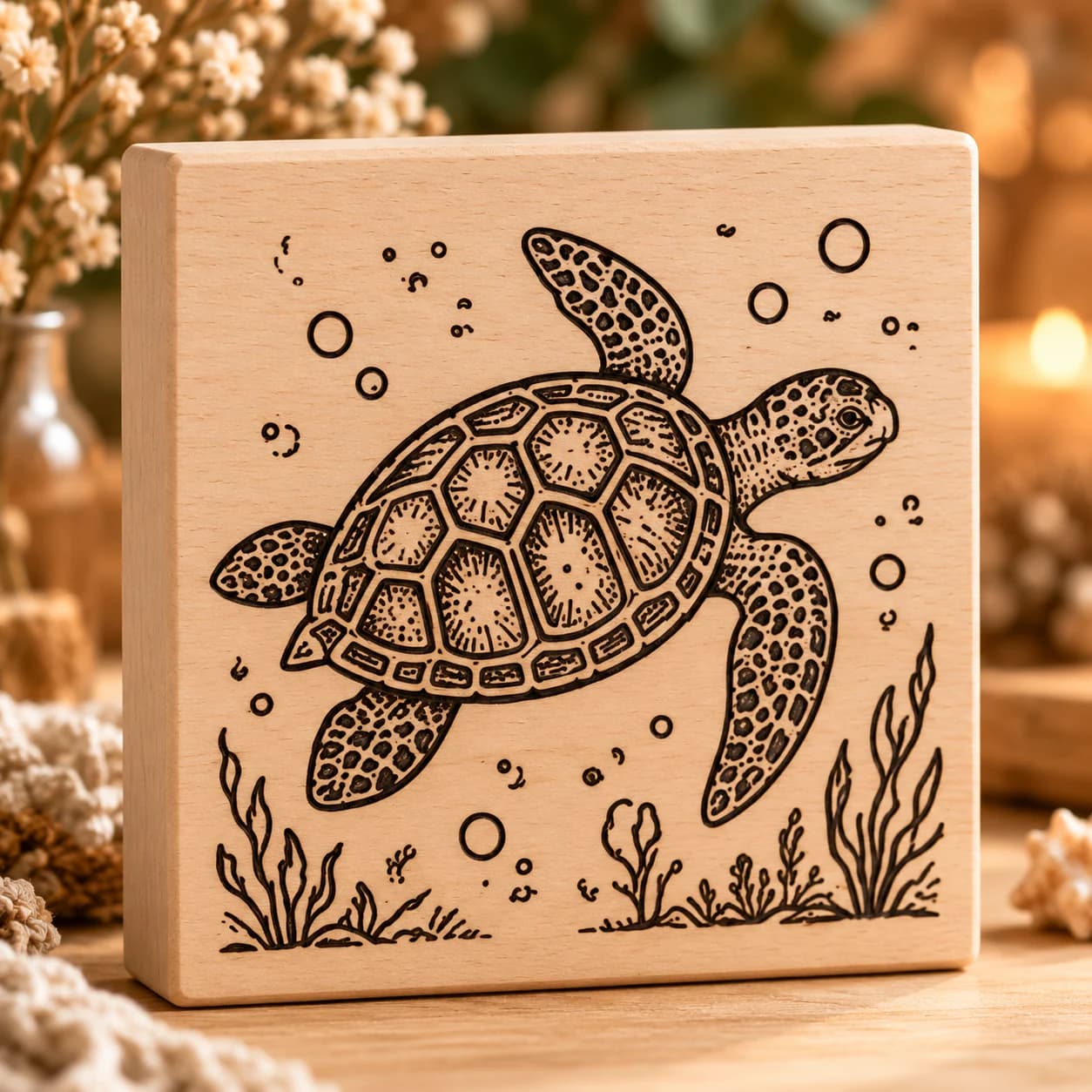 Brandblock Schildkröte